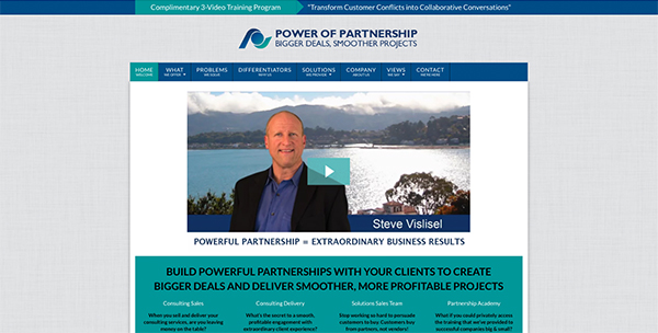 The Power of Partnership Website Design